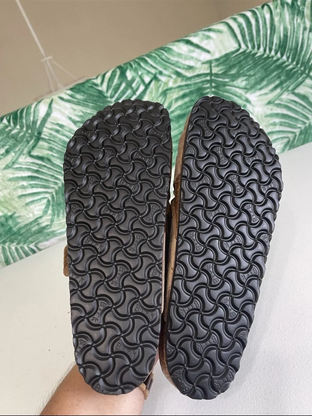Birkenstock contoured buckle